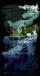 Gênese Dia 5: Criaturas (pintura digital)